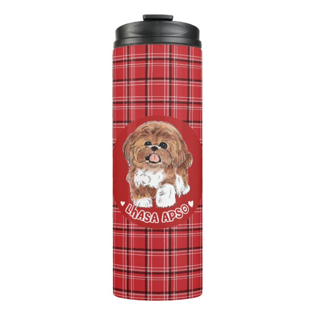 Garrafa Térmica Lhasa Apso (Frente)