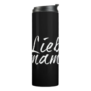 Garrafa Térmica Lieblingsmama - weiß 0001