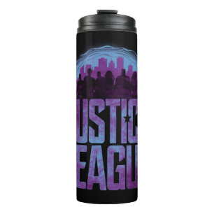 Garrafa Térmica Liga da Justiça Silhouette da Liga da Justiça