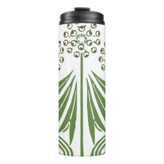 Garrafa Térmica Linda ilustração de vintage.