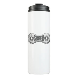 Garrafa Térmica Link de cadeia de bicicletas compartilhada