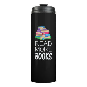 Garrafa Térmica Livros - Leia Mais Livros