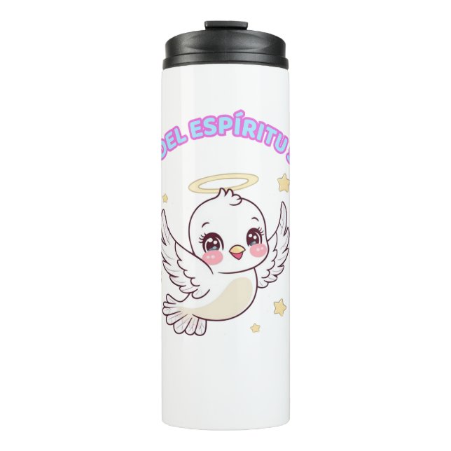 Garrafa Térmica Llena del espíritu Santo edición niñas  (Frente)