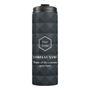 Garrafa Térmica Logotipo corporativo da empresa profissional