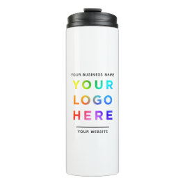 Garrafa Térmica Logotipo da empresa, nome, Promocional do site