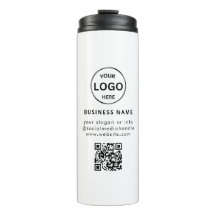 Logotipo de código Qr Simples para empresas