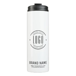 Garrafa Térmica logotipo empresarial personalizado moderno da empr