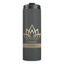 Lótus Dourado Elegante, Yoga
