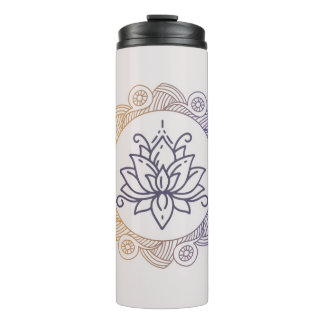 Garrafa Térmica Lotus Flower Tumbler