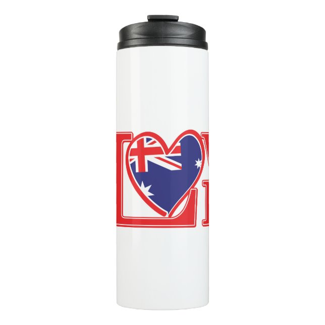 Garrafa Térmica Love-Austrália (Frente)