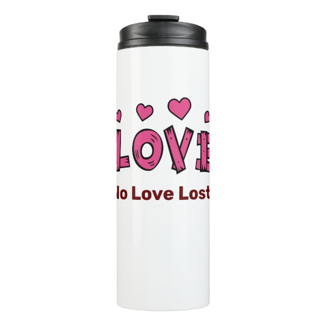 Garrafa Térmica LOVE Mugs (Frente)