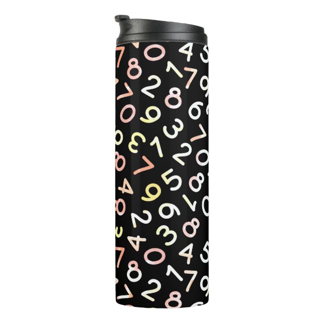 GARRAFA TÉRMICA  LOVE OF NUMBERS (Rotação à direita)