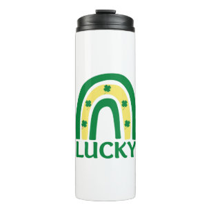 Garrafa Térmica Lucky Shamrock Rainbow St Patricks