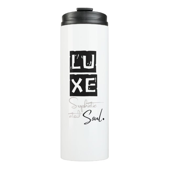 Garrafa Térmica LUXE Alma Sofisticada (Frente)