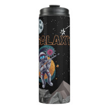 Macaco com uma arma fora do espaço, galáxia