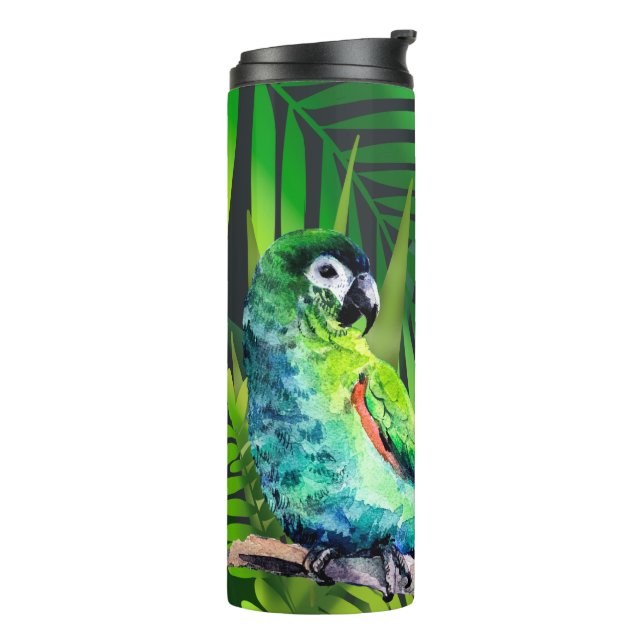 Garrafa Térmica Macaw de Hahn em uma selva (Giro à esquerda)