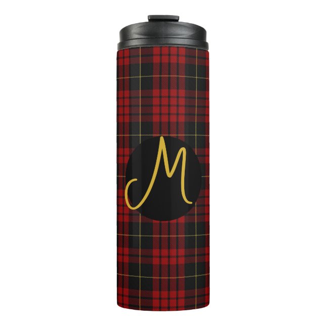 Garrafa Térmica MacQueen Tartan Monogrammed (Frente)