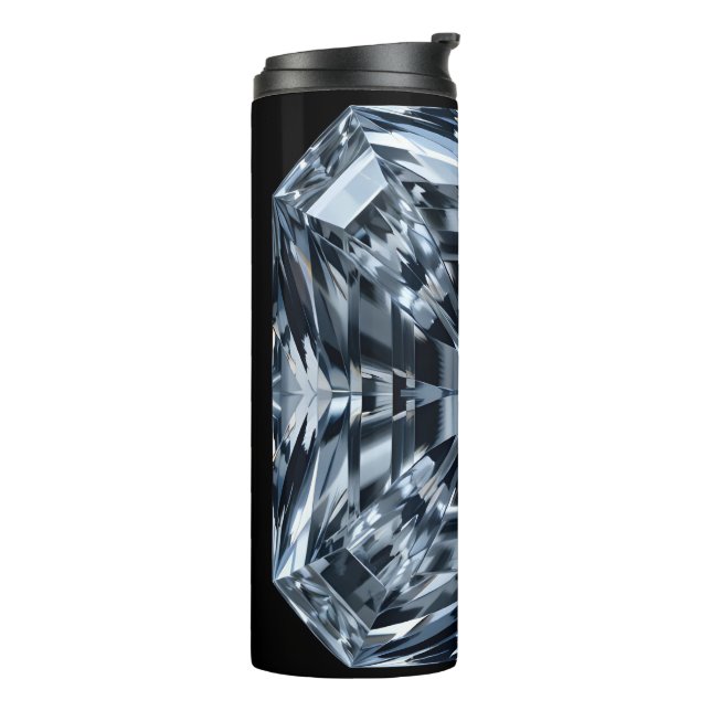 Garrafa Térmica Macro Asscher-Cut Diamond - Hall of Mirrors (Giro à esquerda)
