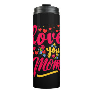 Garrafa Térmica Mãe Arte Ama Você Mamãe