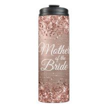 Mãe da Noiva Brilho Rosa Dourado Glamour