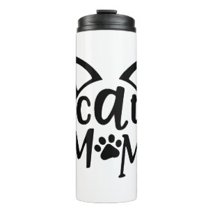 Garrafa Térmica Mãe de Gato