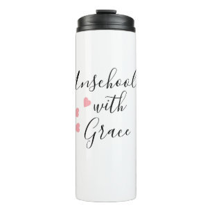 Garrafa Térmica Mãe Desescolarizada Grace Hearts