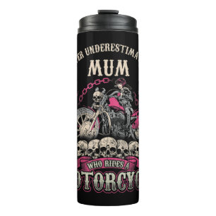 Garrafa Térmica Mãe Mãe Biker Pintinho Não Subestime Motor