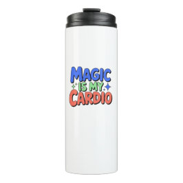 Garrafa Térmica Magic É Meu Tumbler Térmico Cardio