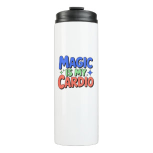 Garrafa Térmica Magic É Meu Tumbler Térmico Cardio