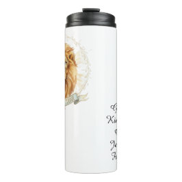 Garrafa Térmica Majestic Lion of Judah Christian Thermal Insulated