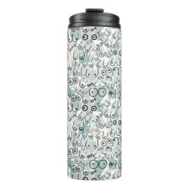 Garrafa Térmica mama feminista pastel