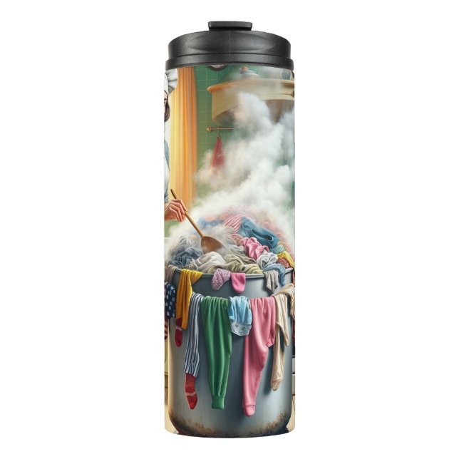 Garrafa Térmica Mamãe está à beira de um colapso nervoso. (Frente)