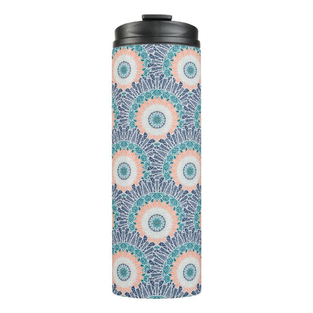 Garrafa Térmica Mandala design (Frente)