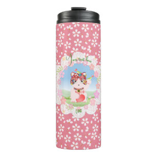 Garrafa Térmica Maneki Neko Lucky Luna