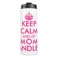 Mantenha calma e deixe a mãe lidar com isso Dia de