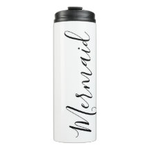 Manuscrito "Sereia" Tumbler térmico