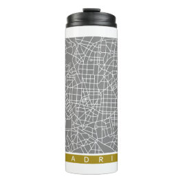 Garrafa Térmica Mapa de Madrid