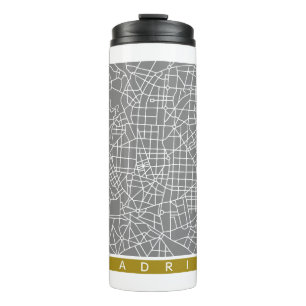 Garrafa Térmica Mapa de Madrid