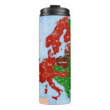 Mapa lingüístico de Europa do chá