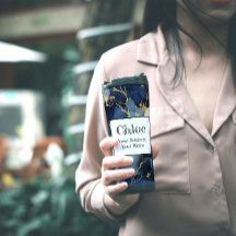 Marble Blue&Dourado Sua Viagem, Suas Regras