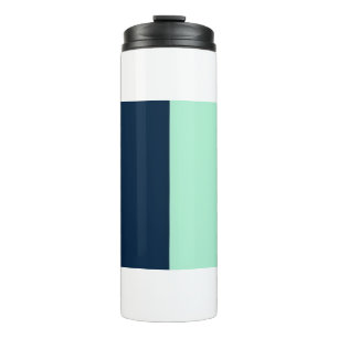 Garrafa Térmica Marinheiro Azul e Mint