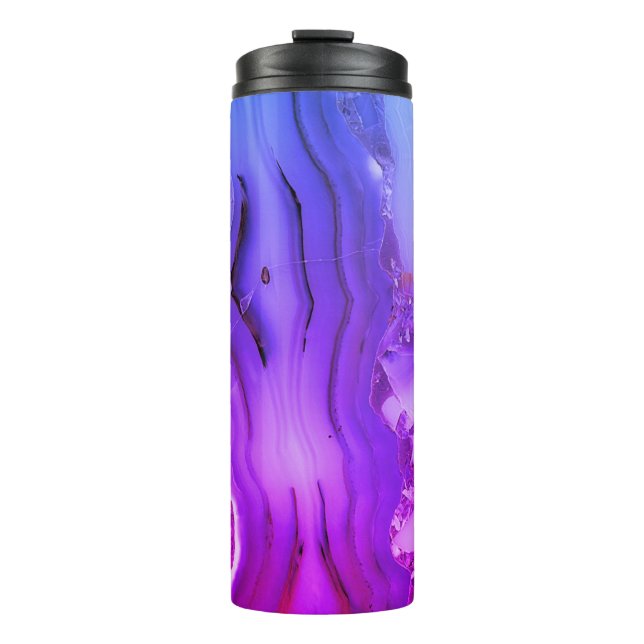 Garrafa Térmica Mármore Roxo Exótico (Frente)