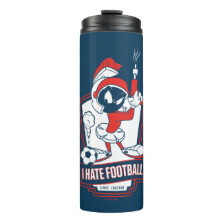 Garrafa Térmica MARVIN O MARCIANO™ Gráfico "Eu Odeio Futebol"