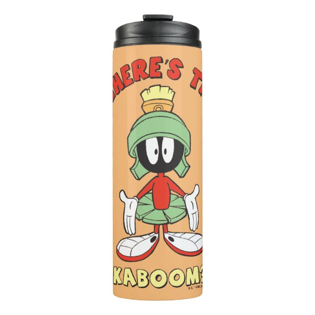 Garrafa Térmica MARVIN THE MARTIAN™ Onde está o Kaboom? (Frente)