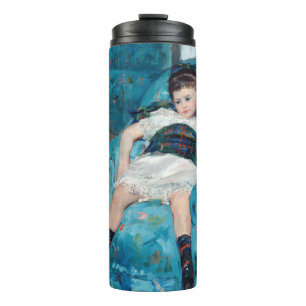 Garrafa Térmica Mary Cassatt - Menina em uma Poltrona Azul