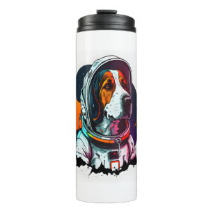 Garrafa Térmica Mascote de Cachorro Astronout