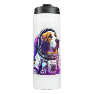 Garrafa Térmica Mascote de Cachorro Astronout