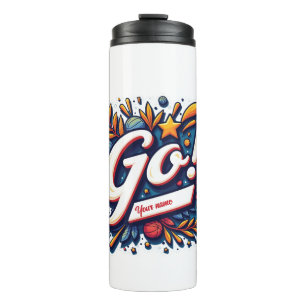Garrafa Térmica Mascote do Orgulho de Equipe Personalizado