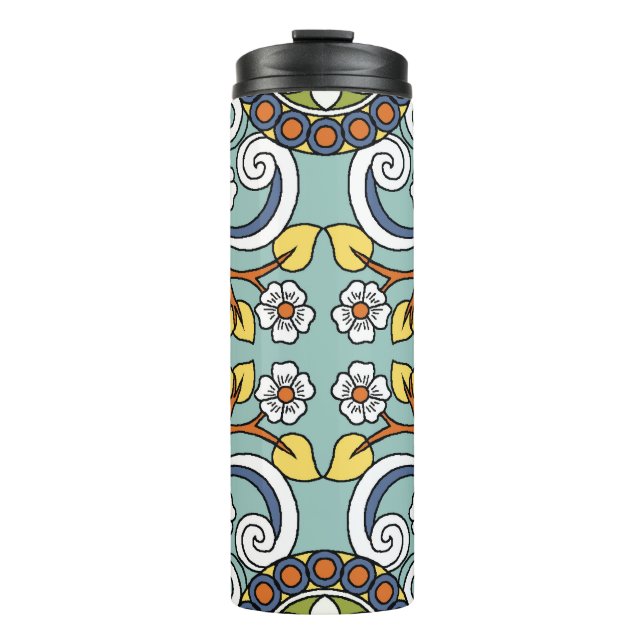 Garrafa Térmica Medallion Turkey Style Vintage Patterno (Frente)