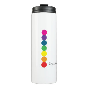 Garrafa Térmica Meditação Chakra Hindu – Design Minimalista